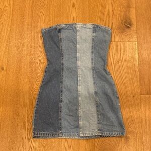 Pretty Little Thing denim dress